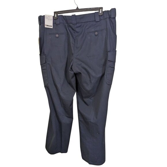 Blauer NEW Cargo Pants Womens Size 22 Navy Blue Zip Utility Work Uniform 8863XSW - Picture 2 of 6